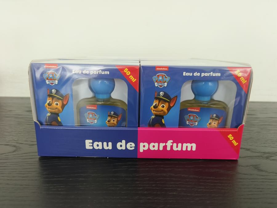 Inspekcja perfum dziecięcych 50ml: Paw Patrol, Gabby's Dollhouse, Kitty Fairy — 67 200 szt. | Maj 2025 | PASS