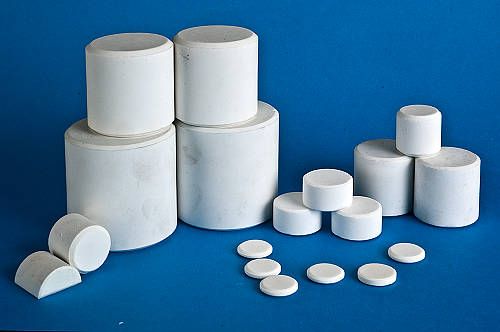 Seria ORTC — Ceramiczny walec odporno-ścierny z tlenku glinu